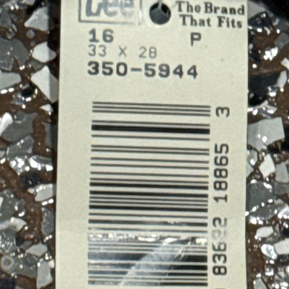 Lee Relaxed Fit Side Elastic Jeans – Women’s 16 Petite – NWT - Picture 4 of 7